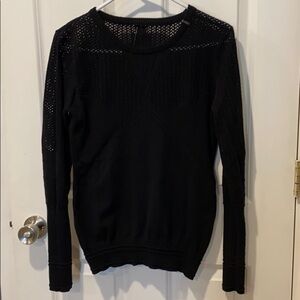 Fox Racing Black Crew Sweater EUC